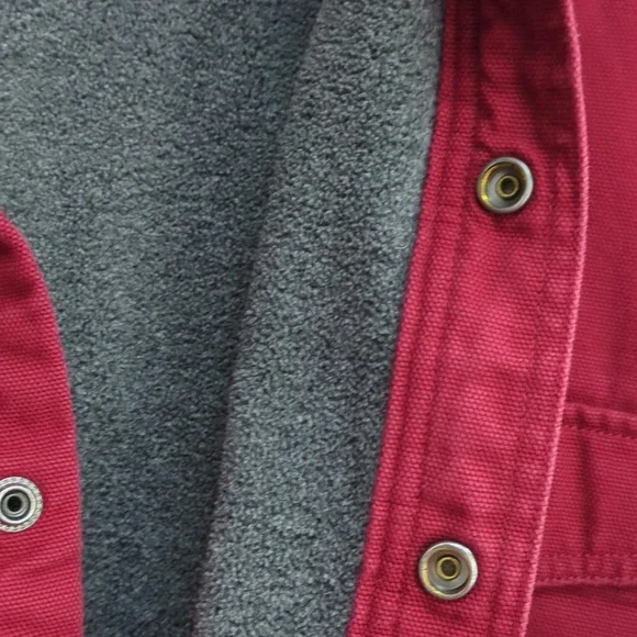 Duluth Trading Co Men's Heavy Canvas Chore Jacket -Fleeced Line - Picture 10 of 11